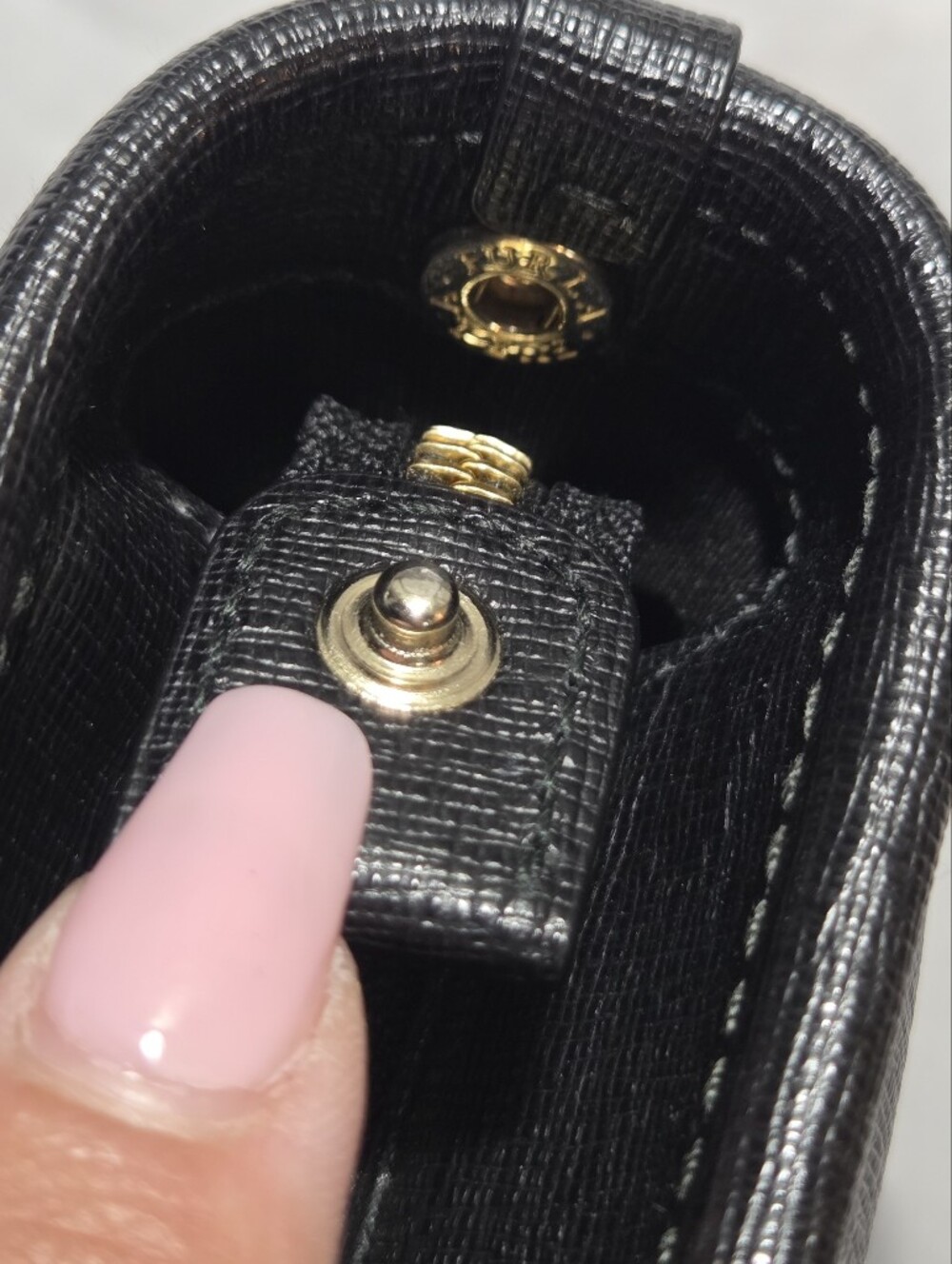 Furla Black Saffiano Leather Daisy Medium Tote Bag - Picture 12 of 14